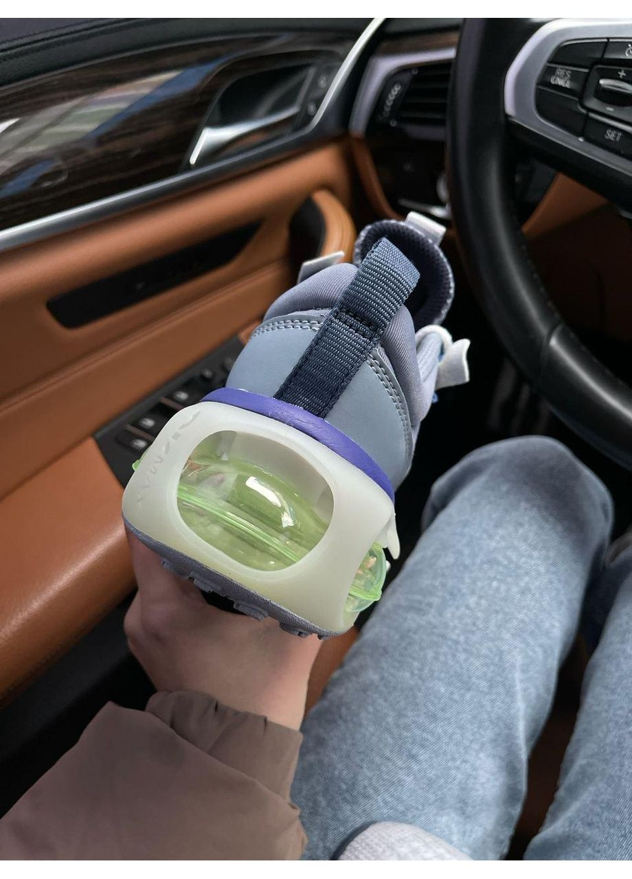 КРОСІВКИ ЖІНОЧІ NIKE AIR MAX 2021 VIOLET GREEN НАЙК АІР МАКС No Brand сірі демісезони (368885824)