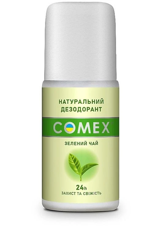 Дезодорант натуральний "Зелений чай" 24H 50ml (2-1016203) Comex (380151645)