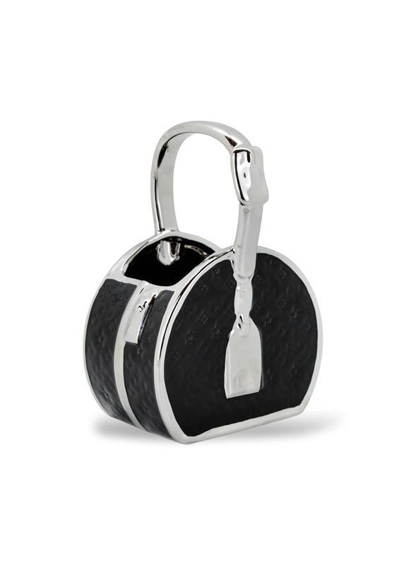 Ваза чорна зі сріблом 13х10х19см Home Decor (362203466)