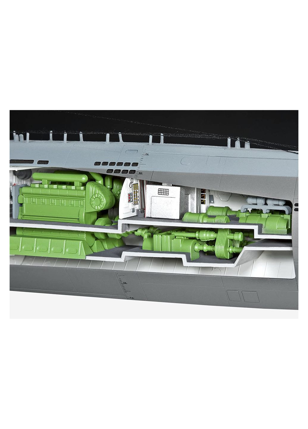 Сборная модель Подлодка Type XXI с интерьером, уровень 4, масштаб 1:144, 163 детали () Revell RVL-05078 (331860538)