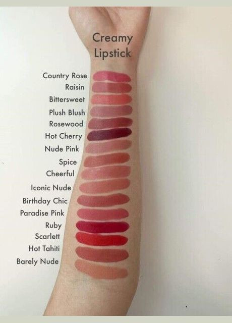 Кремовая помада для губ 01 Country Rose 4 г Farmasi (295439989)