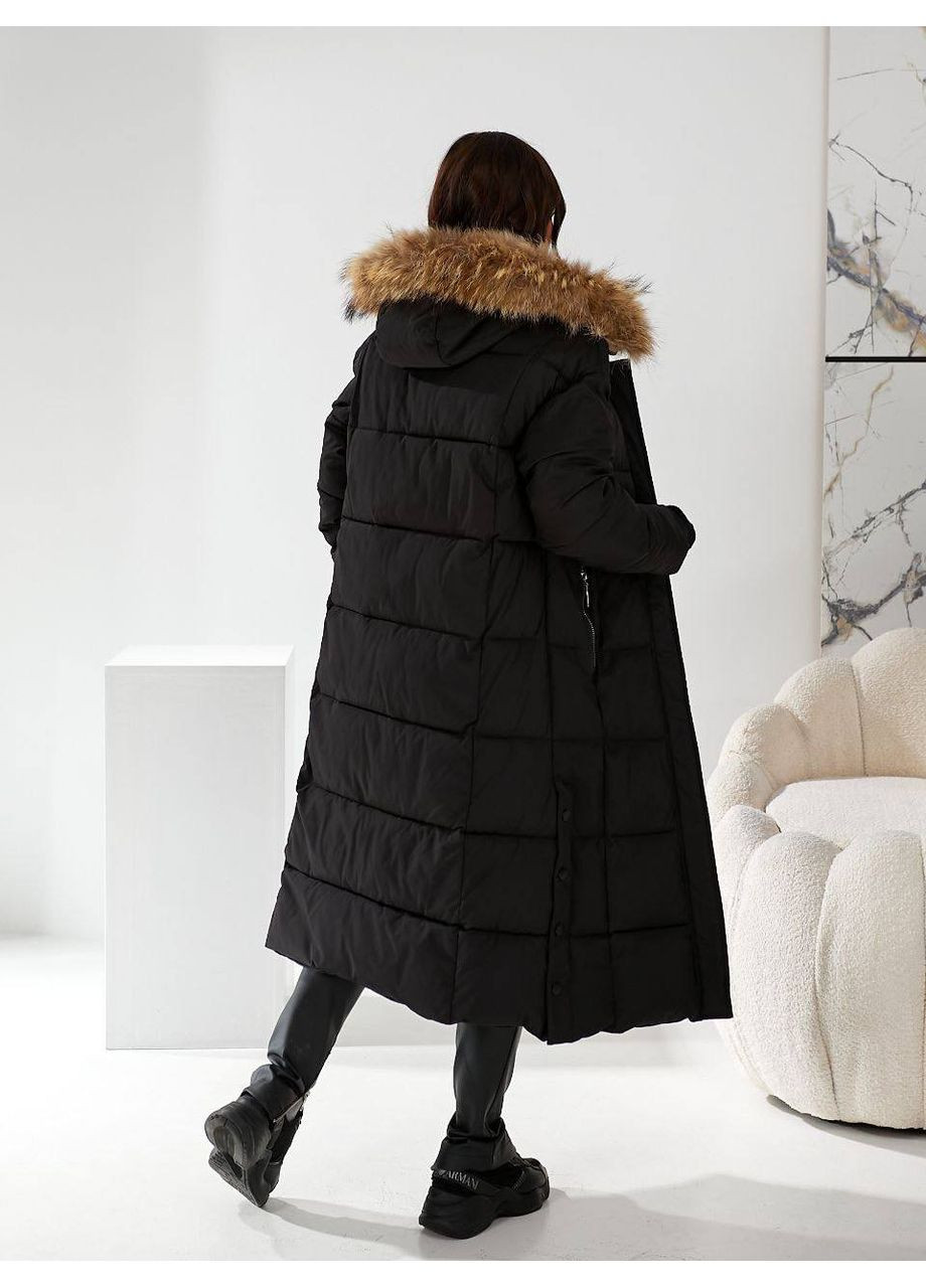 Чорна зимня пальто Garna