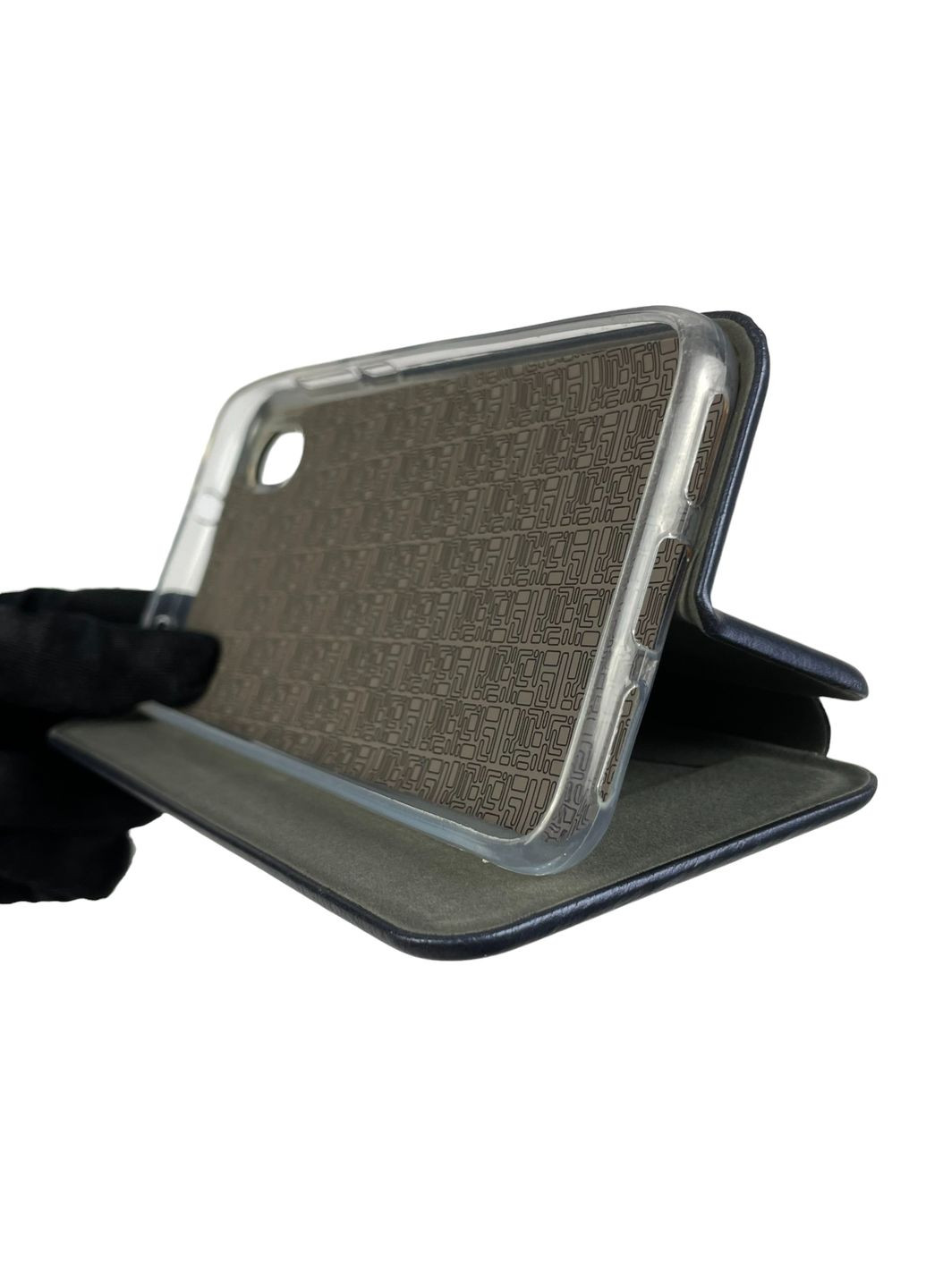 Чехол-книжка для Redmi 7a с подставкой на сяоми редми 7а тёмно-синяя gd1 Xiaomi (366022553)