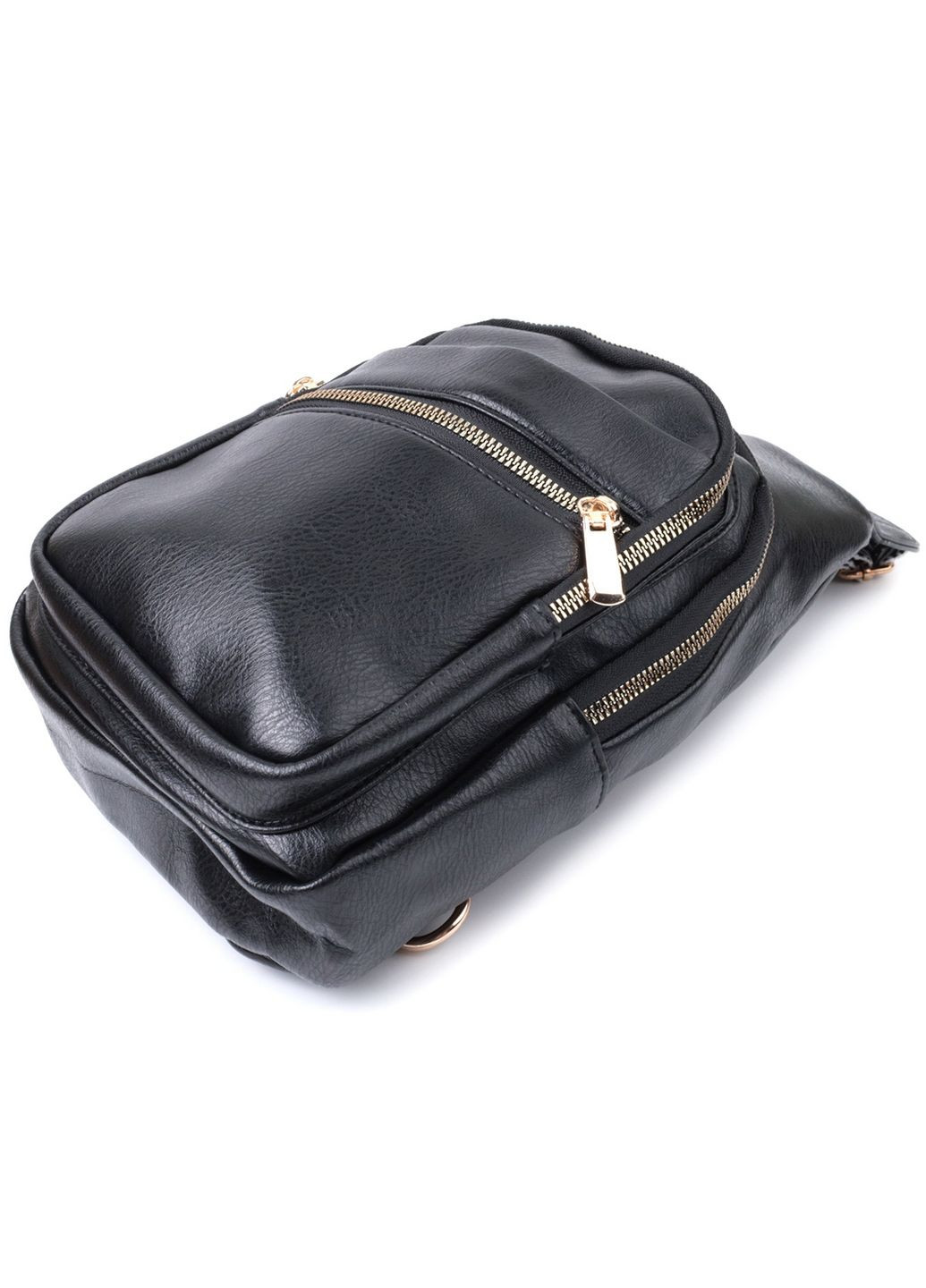 Интересная женская сумка с одной лямкой через плечо из экокожи 17,5х29х8 см Vintage (315874542)