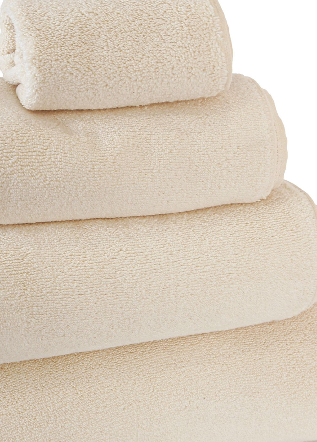 Рушник "Ніжність" 90x150 см MVM однотонний айворі