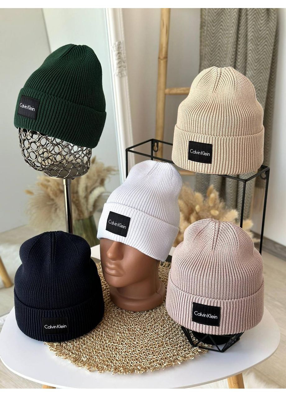 Шапка красива, шапка кельвін унісекс, тепла шапка Calvin Klein No Brand (362918063)