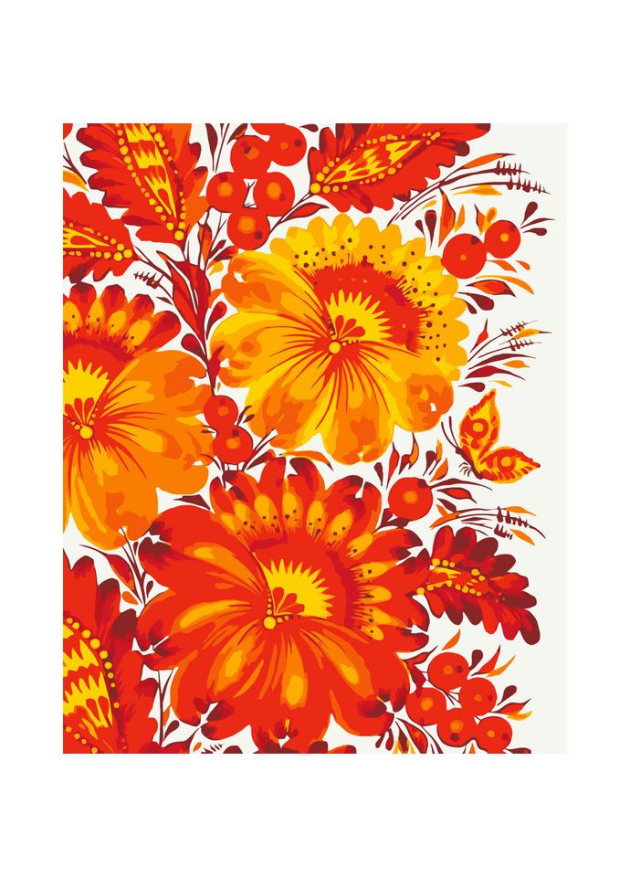 Картина за номерами "Петриківський мотив" 13168-AC Art Craft (334010821)