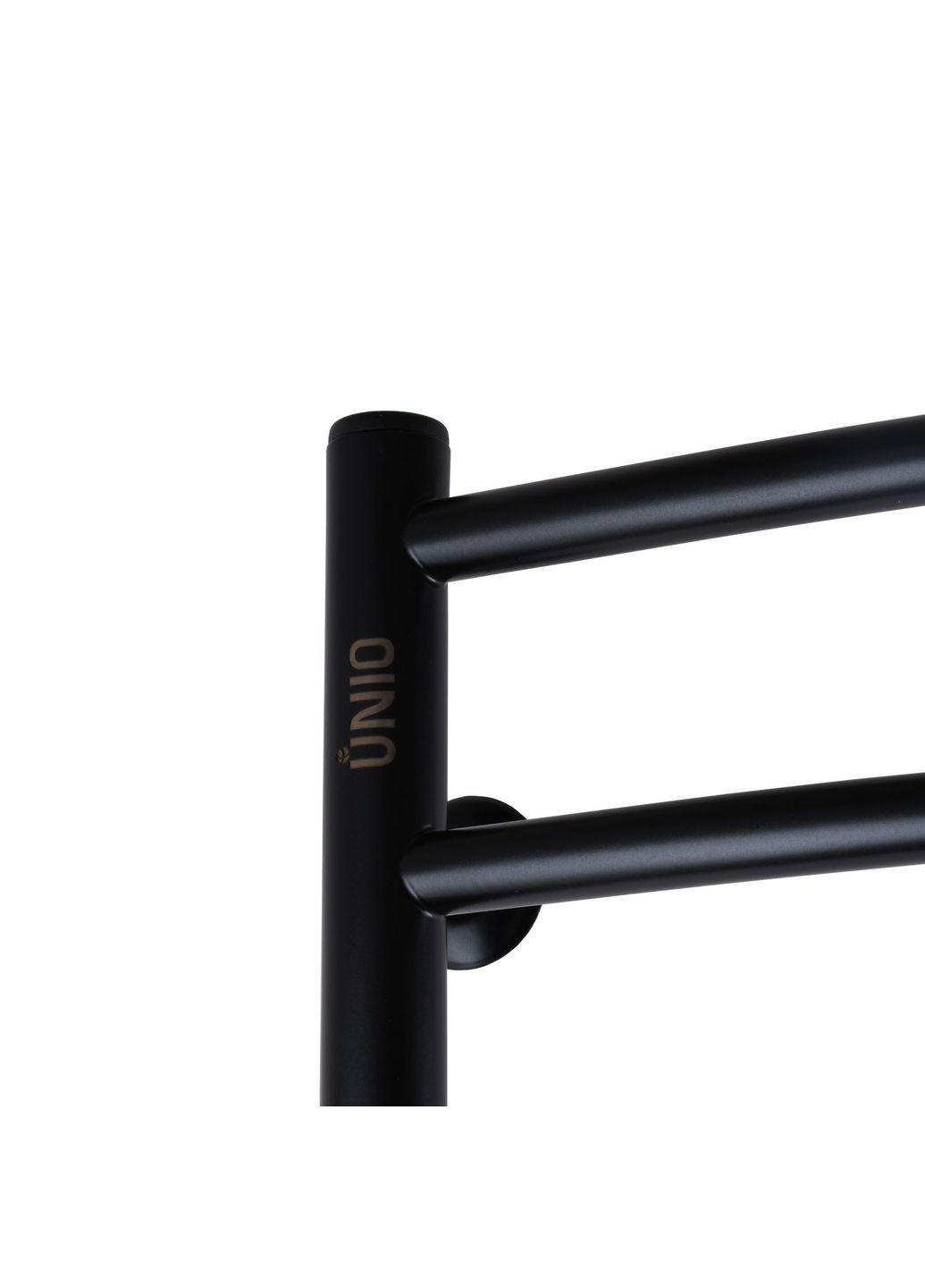 Полотенцесушитель LDE ER 1200500-12 BLK Лестница Дуга Элит электро черная UNIO (299998985)