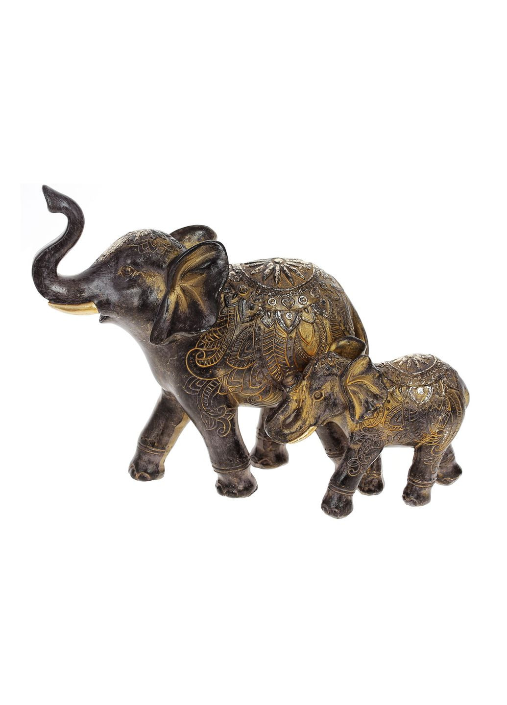 Декоративная статуэтка Слоны 26,5 см No Brand (300352386)