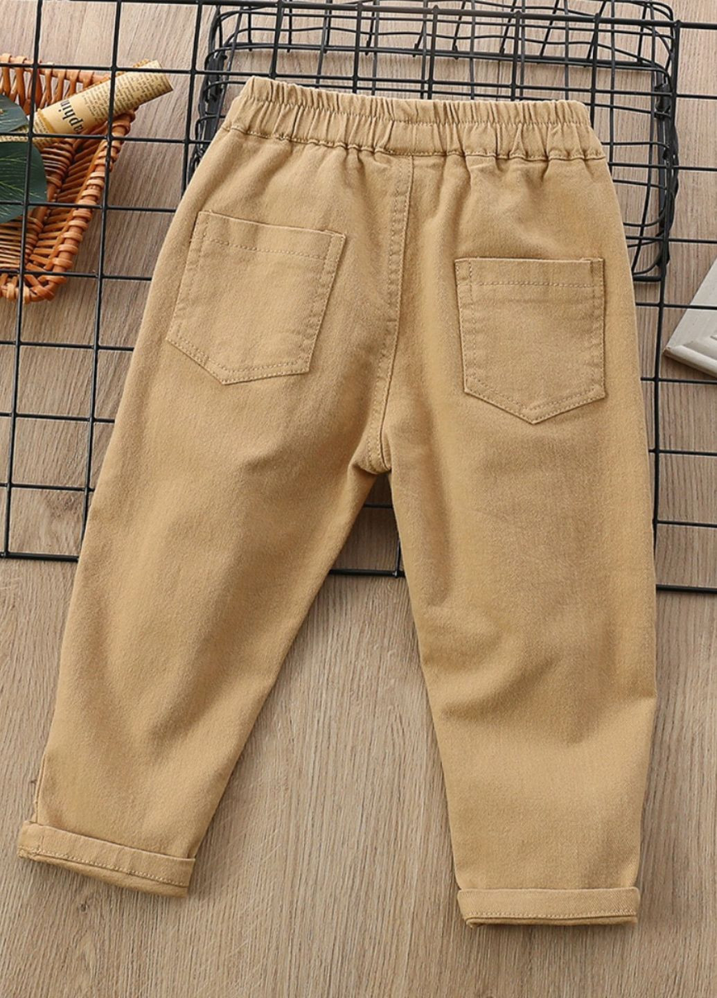 Джинси котонові дитячі на резинці Kacady (295376197)