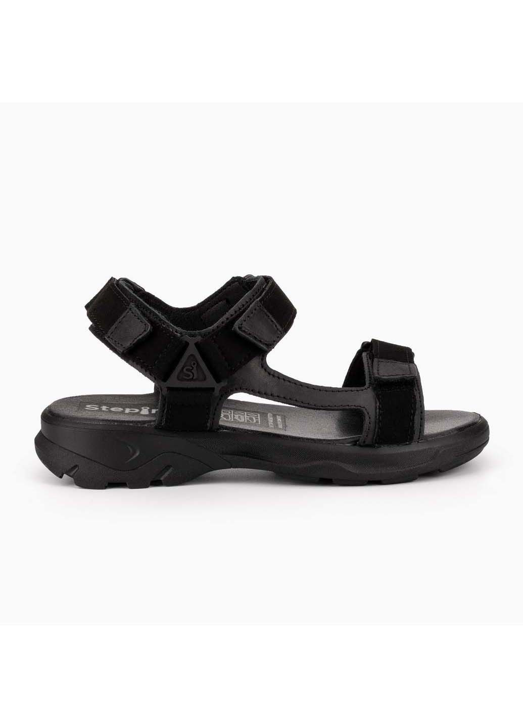 Черные сандалии Stepln