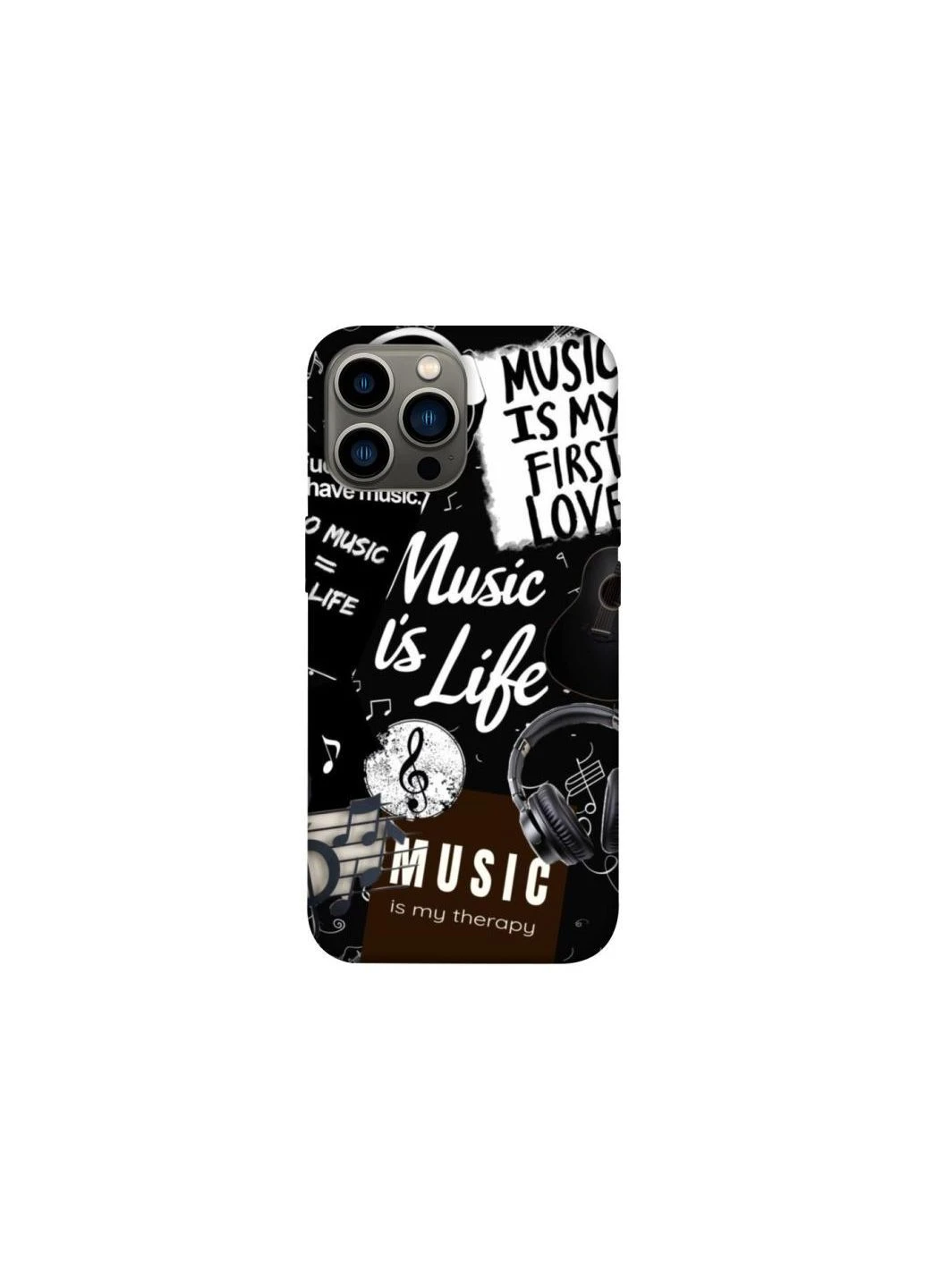 Чохол на Apple iPhone 13 Pro Max (6.7") Music is Life Frontalka (363884906)