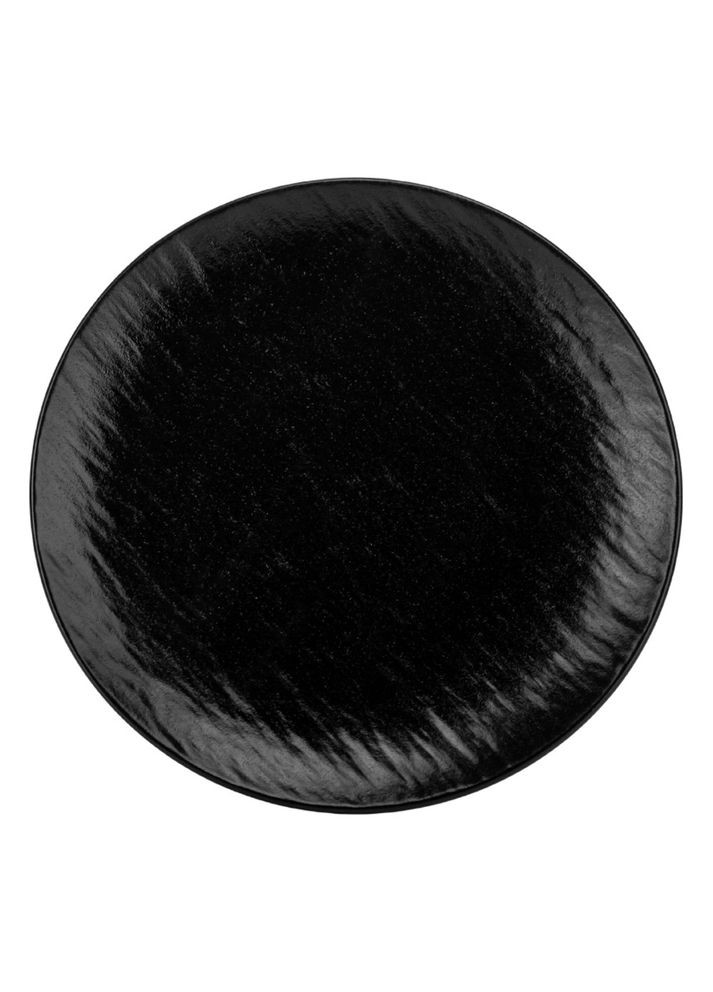 Тарілка Керамічна грація чорна 27 см (9182-002) ELISEY (337128235)