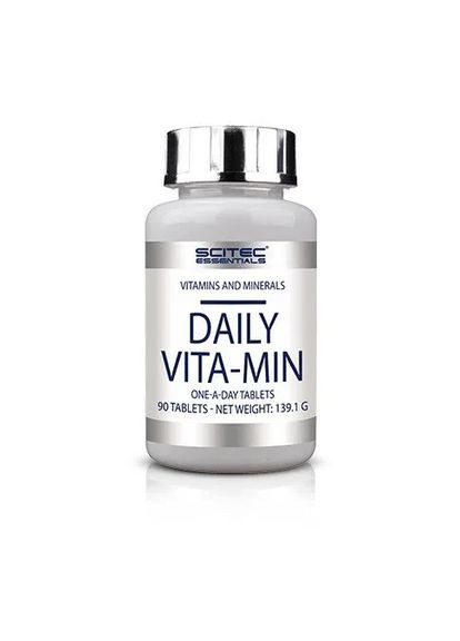 Мультивитамины "Daily Vita-Min", 90 таблеток Scitec Nutrition (361349206)