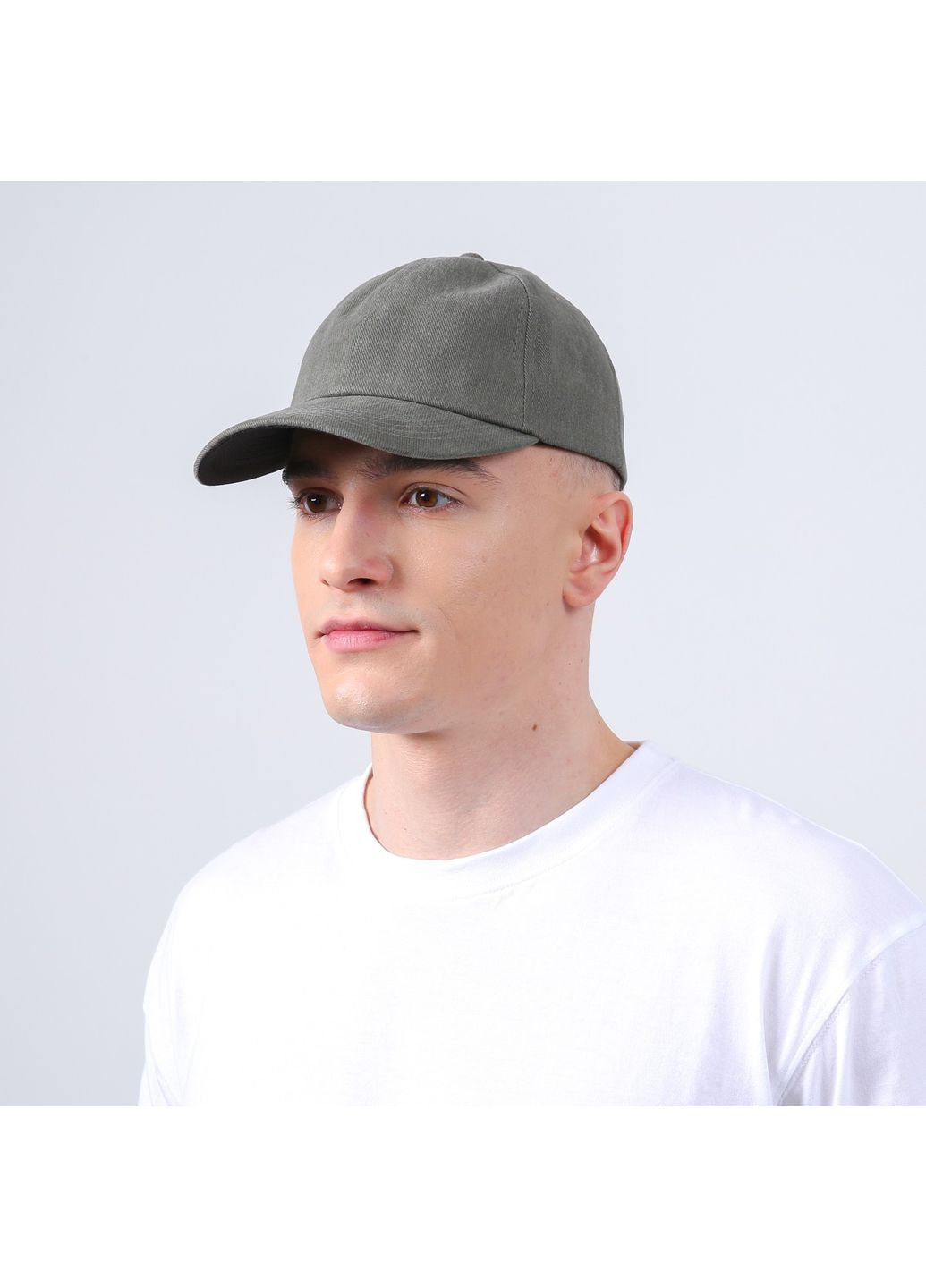 Бейсболка з регулятором чоловіча котон хакі РЕККО 761-414 LuckyLOOK 761-414М (329750925)