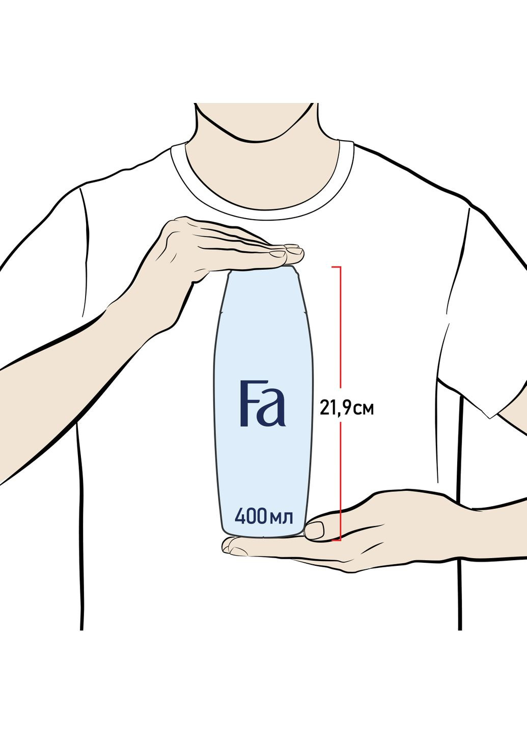 Гель для душу Men Energy Boost, 400 мл Fa (332943814)