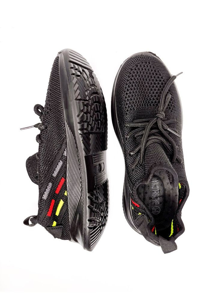 Черные кроссовки-мокасины 31 г 20 см черный артикул к395 Super Gear