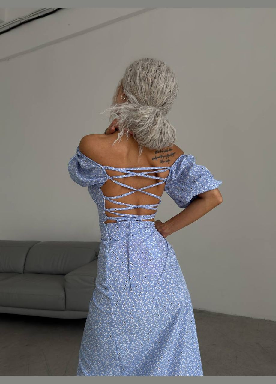 Блакитна неймовірно ніжна сукня💎 🥰 Luna