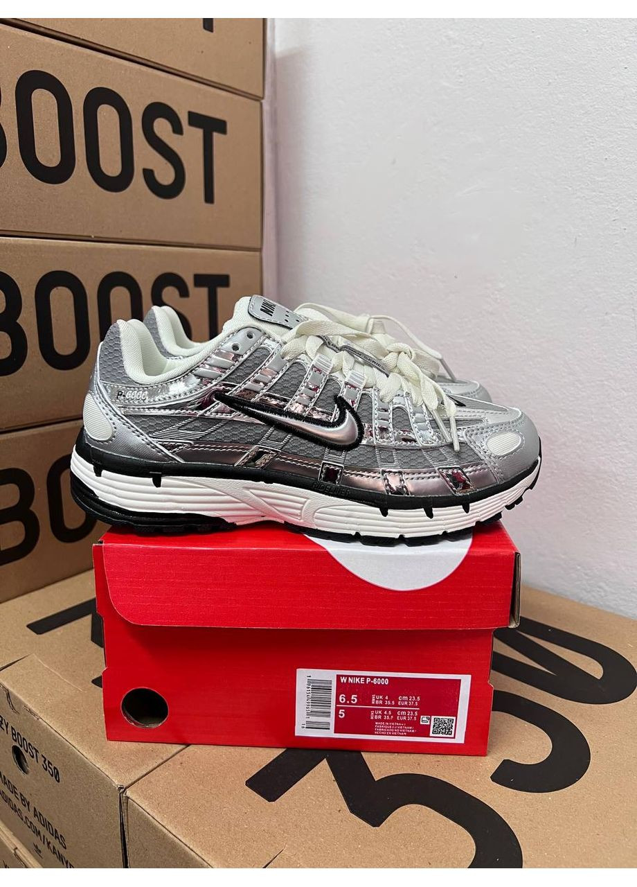 Срібні всесезонні nike p-6000 silver 37 No Brand
