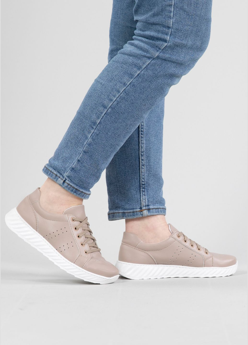 Кросівки жіночі на літо бежеві (АС 21 беж) Kluchkovskyy бежеві (323202325)