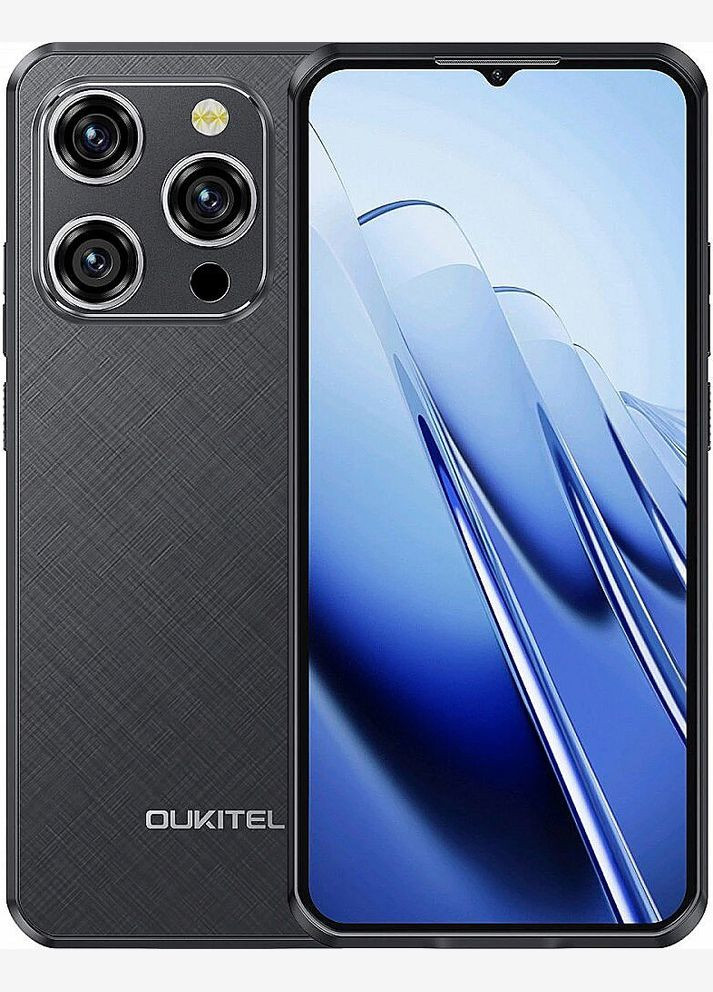 Смартфон WP52 6.6" FHD+ /4GB/256GB/ MTK6100+ / 6500mAh / IP68 / 48+8Мп NFC Black Oukitel (314980353)