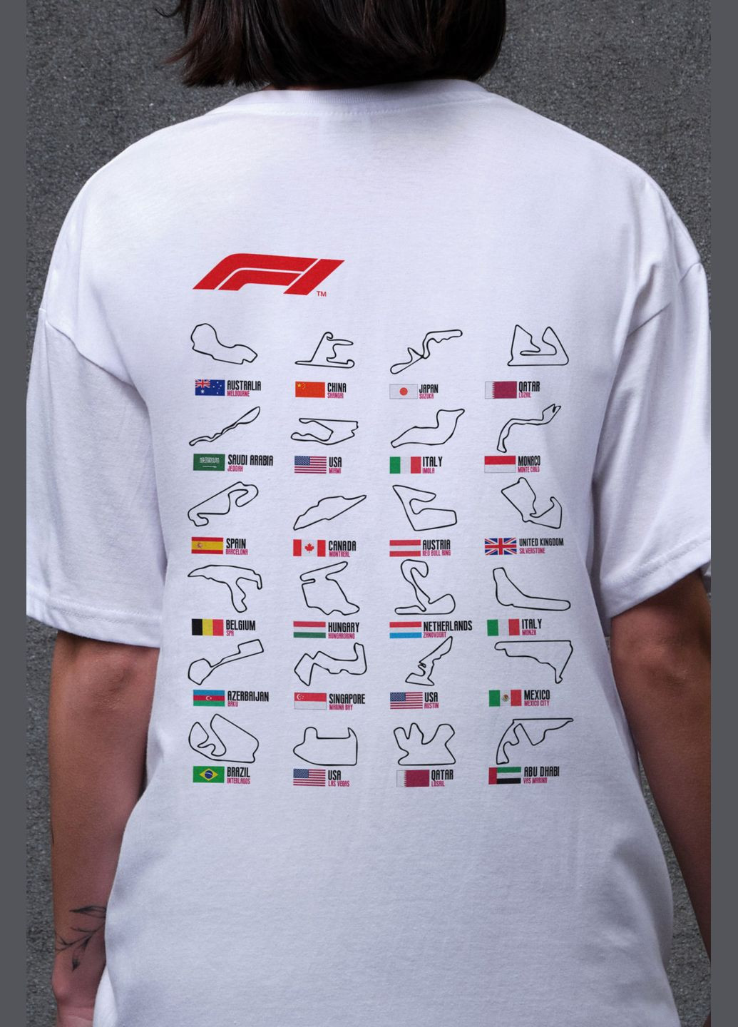 Жіноча Оверсайз Футболка З Принтом Track Without - (334205550)