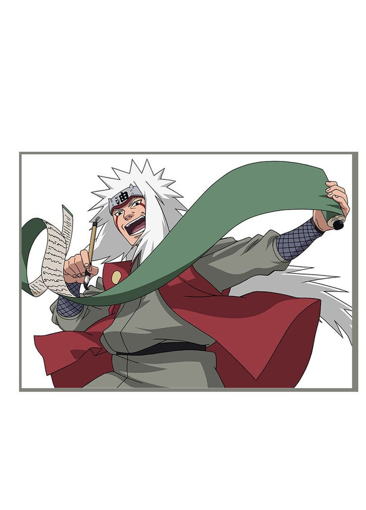 Постер плакат Джирайя аниме Наруто Naruto 42х29 см А3 (poster_0387) No Brand (326996511)