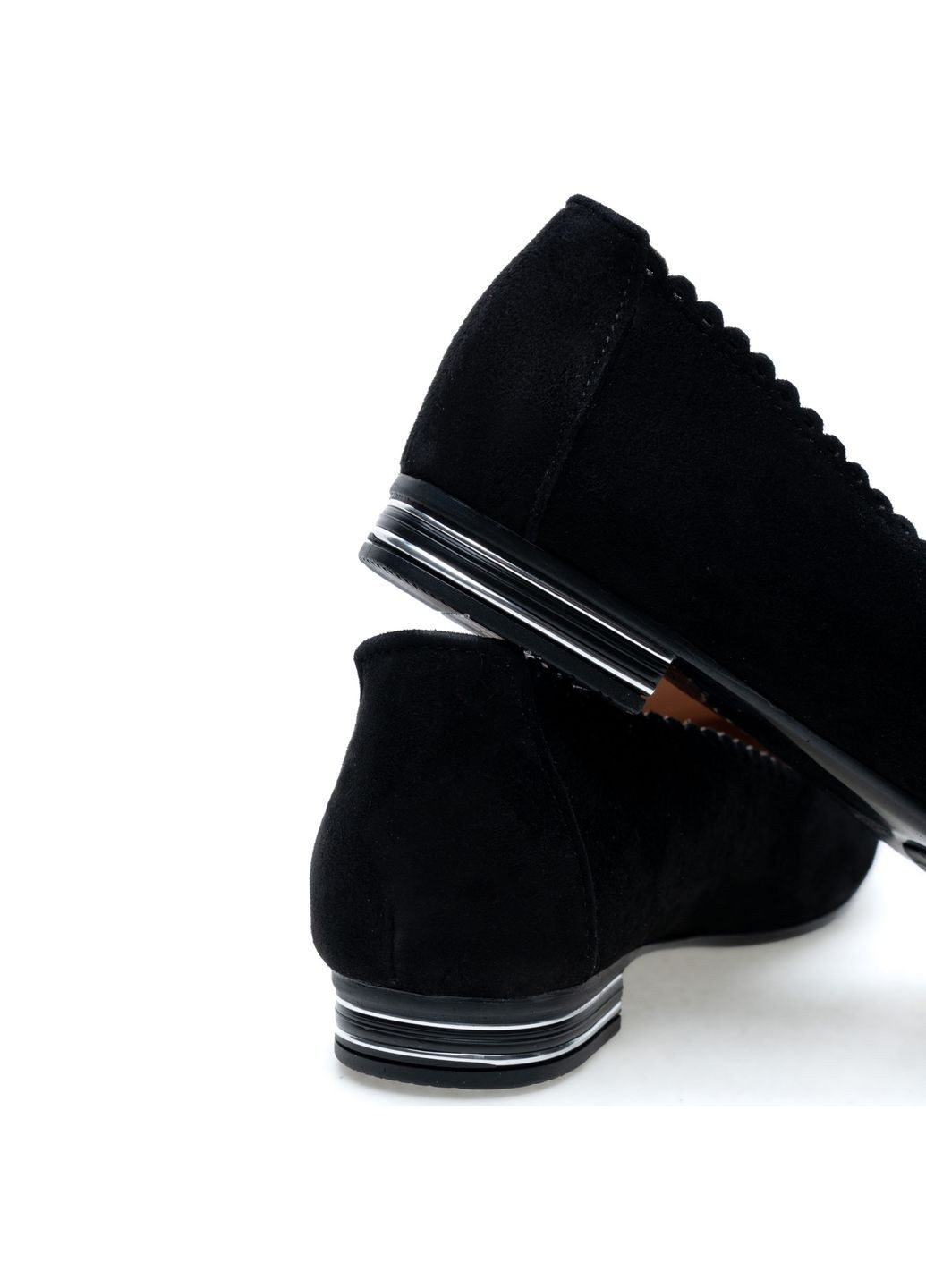 Magnolya Лоферы 01460 Черные черный з натуральная замша, — (372601600)