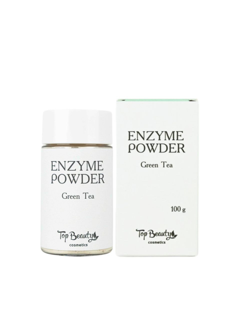 Ензимна пудра із зеленим чаєм і саліциловою кислотою, 100 г Top Beauty (367269835)