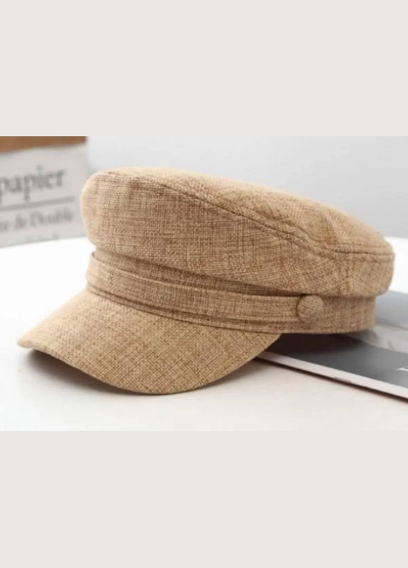 кепи женский легкий Donna - бежевый No Brand Картуз (316323933)