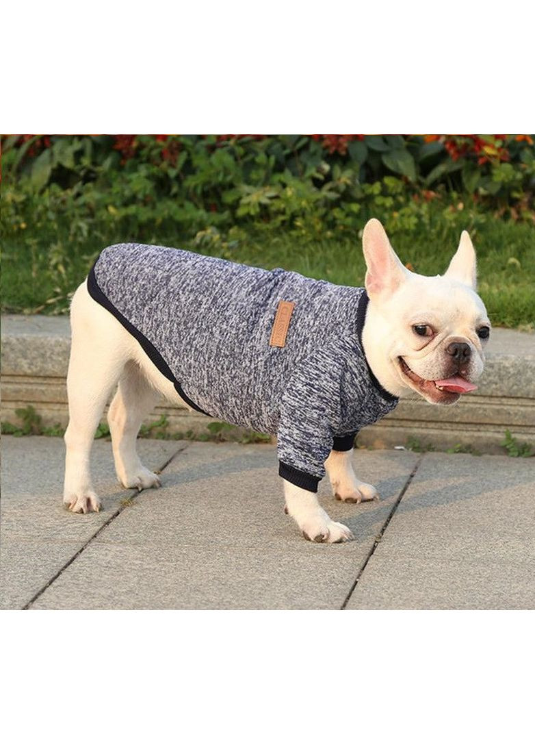 Модний м'який светр "Класик" для кішок та собак, темно XS No Brand (368710789)