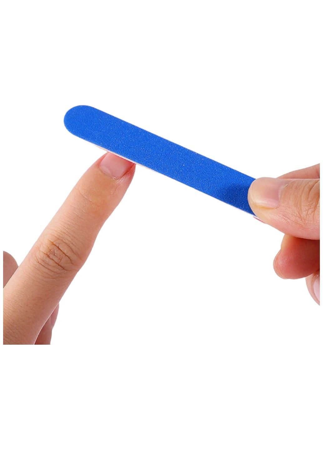 Пилочка для ногтей дорожная разноцветная 6 см, 1 шт No Brand (291161979)