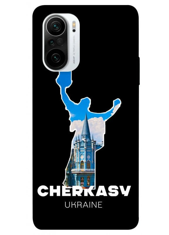 Чехол с принтом для Xiaomi Redmi K40 K40 Pro+ Poco F3 для Сяоми ксиоми редми К40 К40 о+ поко Ф3 Cherkasy No Brand (338602417)