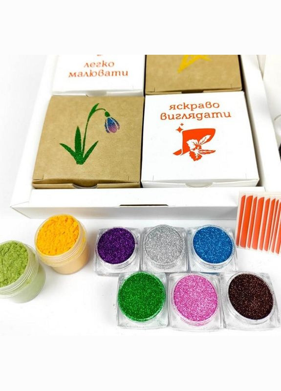 Подарочный набор для био-тату «Весна - макс» gift-set-spring-max No Brand (330605053)