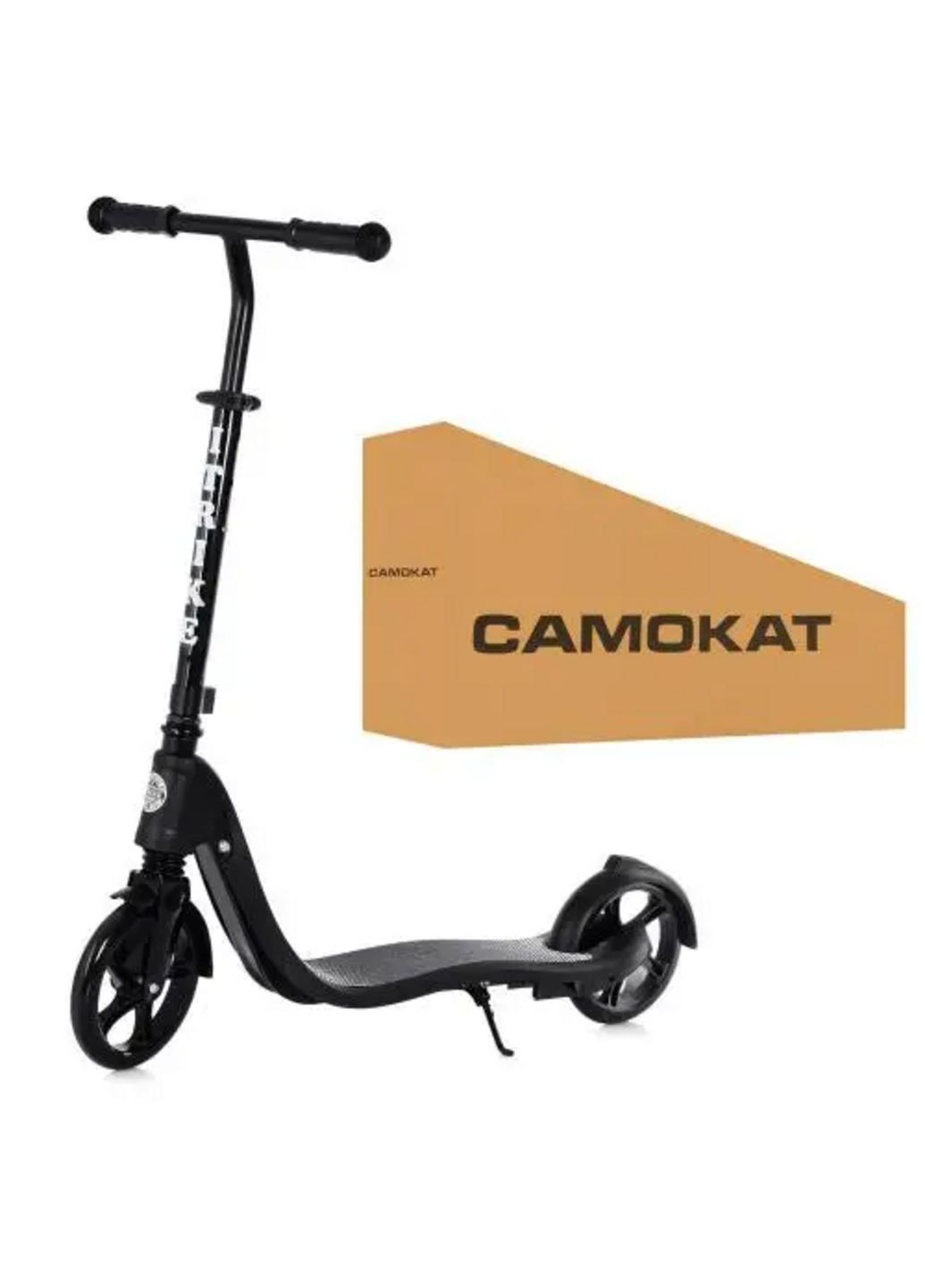 Самокат дорослий складаний SR 2-082-B Чорний iTrike (317202294)