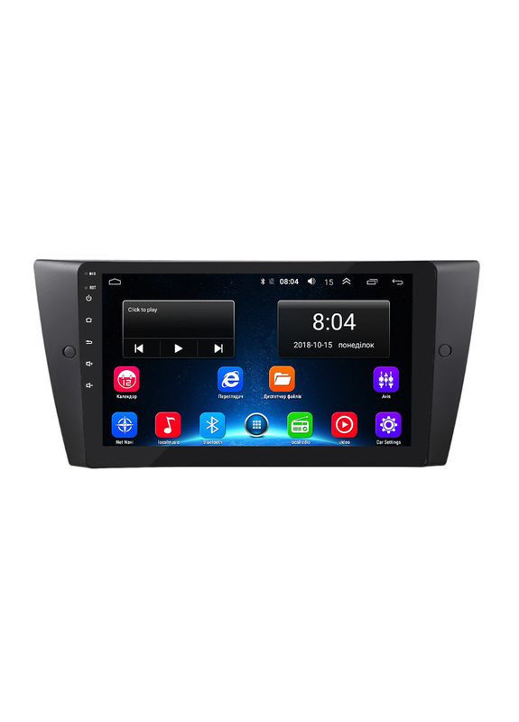 Штатна магнітола для BMW 3 серії V (E90/E91/E92/E93) Рестайлінг 2008-2013 9" 2/32 Wi-Fi GPS Android 7 шт. Lesko (336204072)