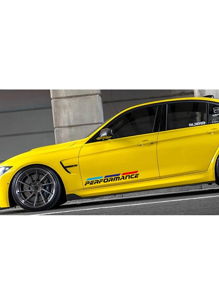 Наклейки смуги на авто 3D TUNING STUDIO Performance B 500х58х0.15мм=2штуки No Brand (362498053)