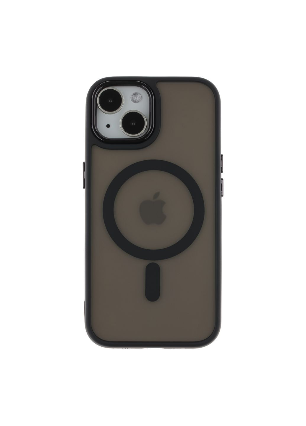 Чехол TPU+PC Space Magnetic Color with Magsafe для iPhone 15 Цвет Black No Brand Apple iPhone 15 2023 (336150270)