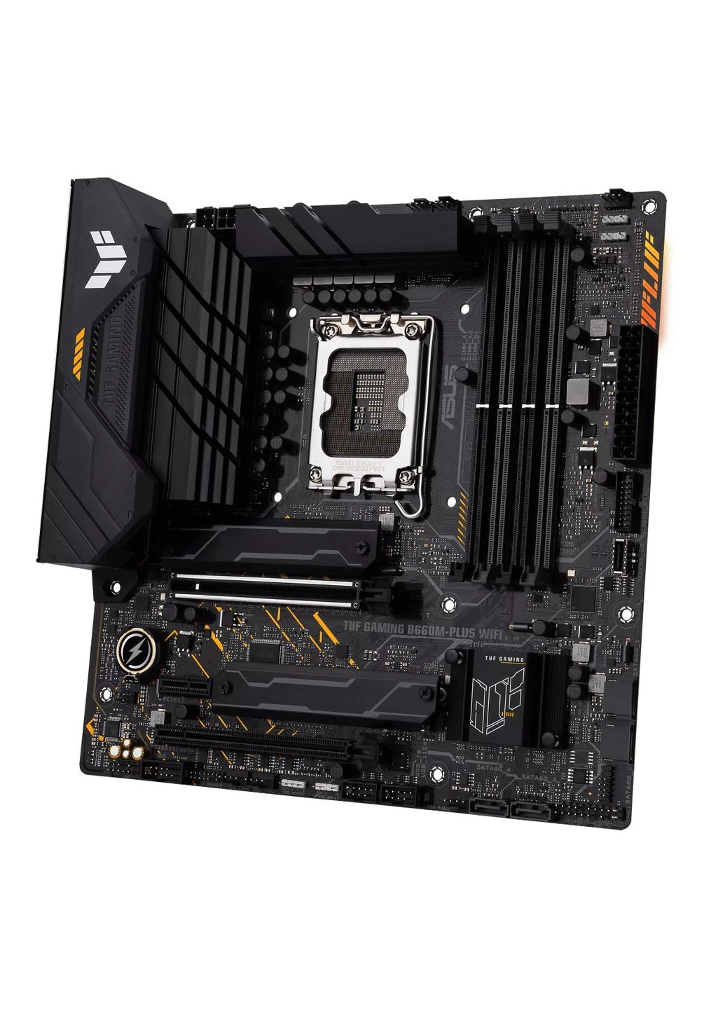 Материнська плата TUF GAMING B660M-PLUS WIFI s1700 B660 4xDDR5 M.2 HDMI DP Wi-Fi BT mATX Asus (336380251)