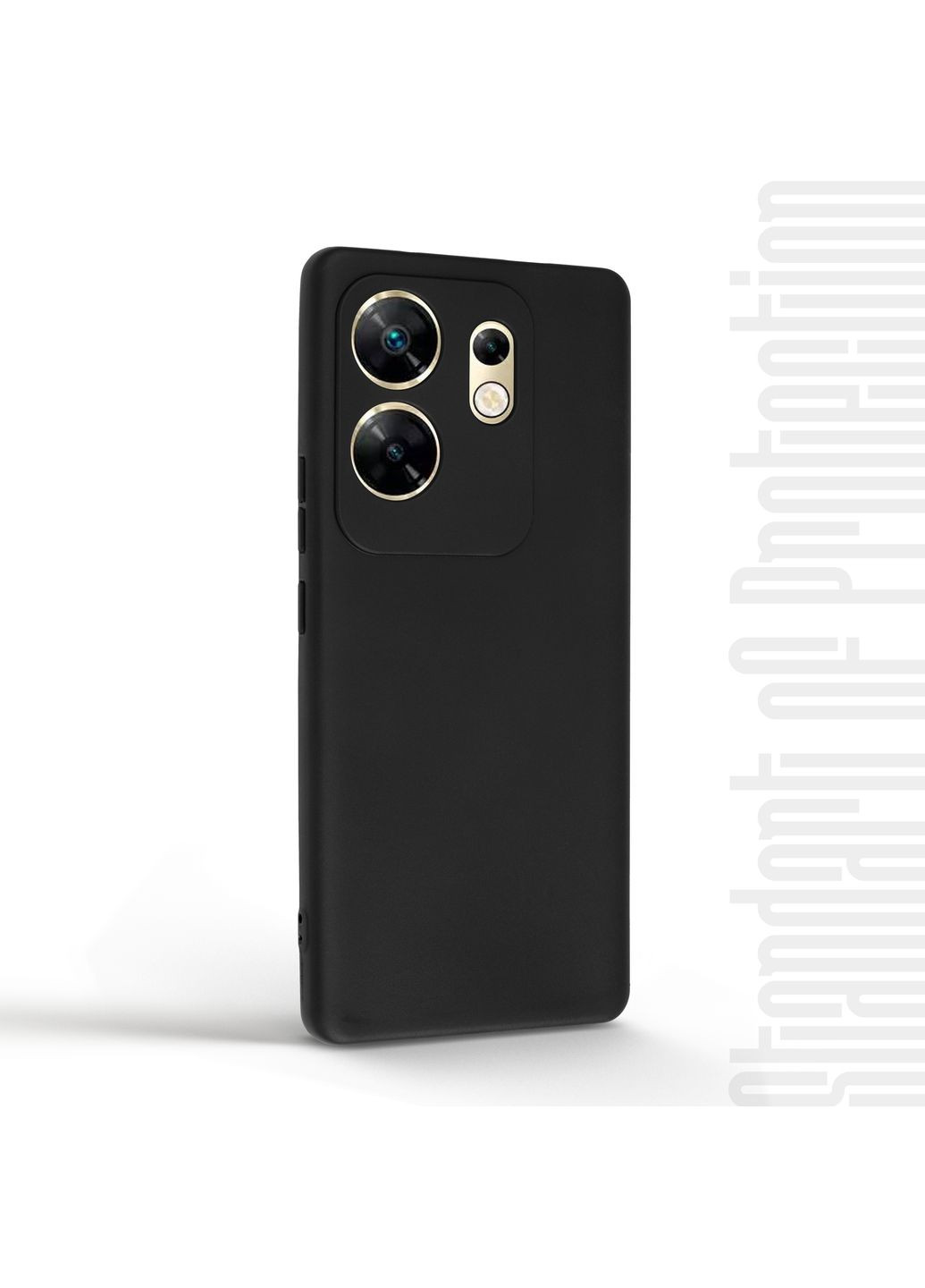Чехол Matte Slim Fit для Infinix Zero 30 4G Camera cover Black (ARM73936) ArmorStandart (292323525)