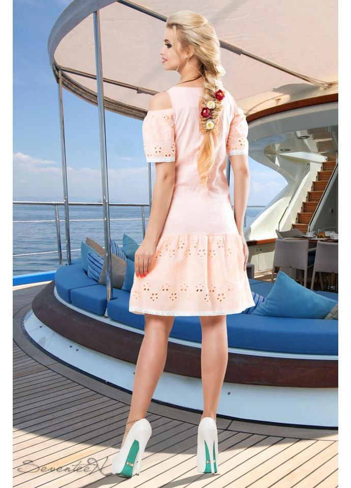 Персикова сукня 643.1448 Seventeen