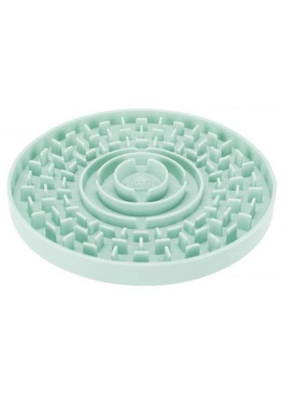 Миска Junior для повільного годування цуценят, блакитна, пластик, d 15 см (*) Trixie (322592040)