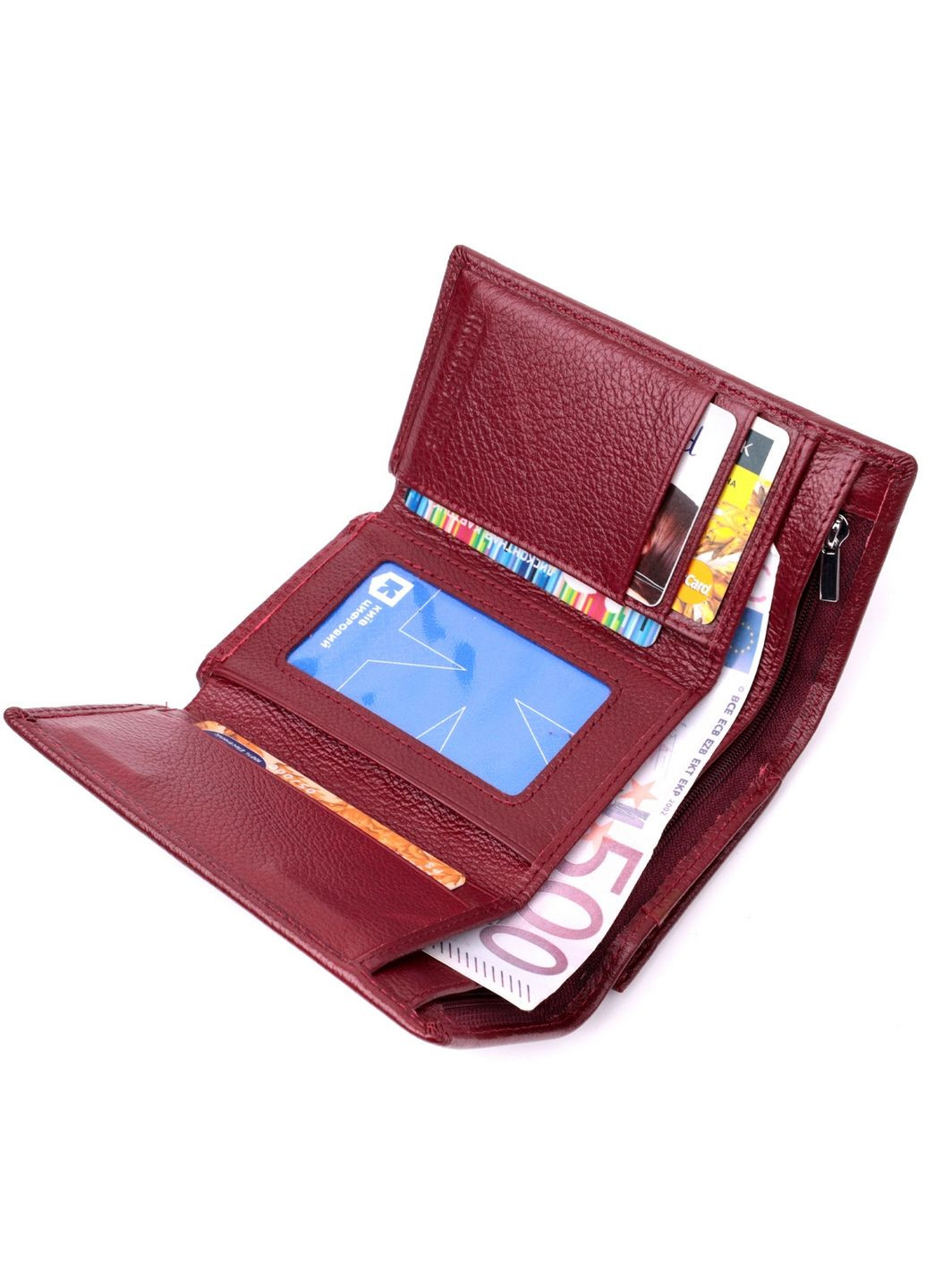 Жіночий шкіряний гаманець st leather (288186907)