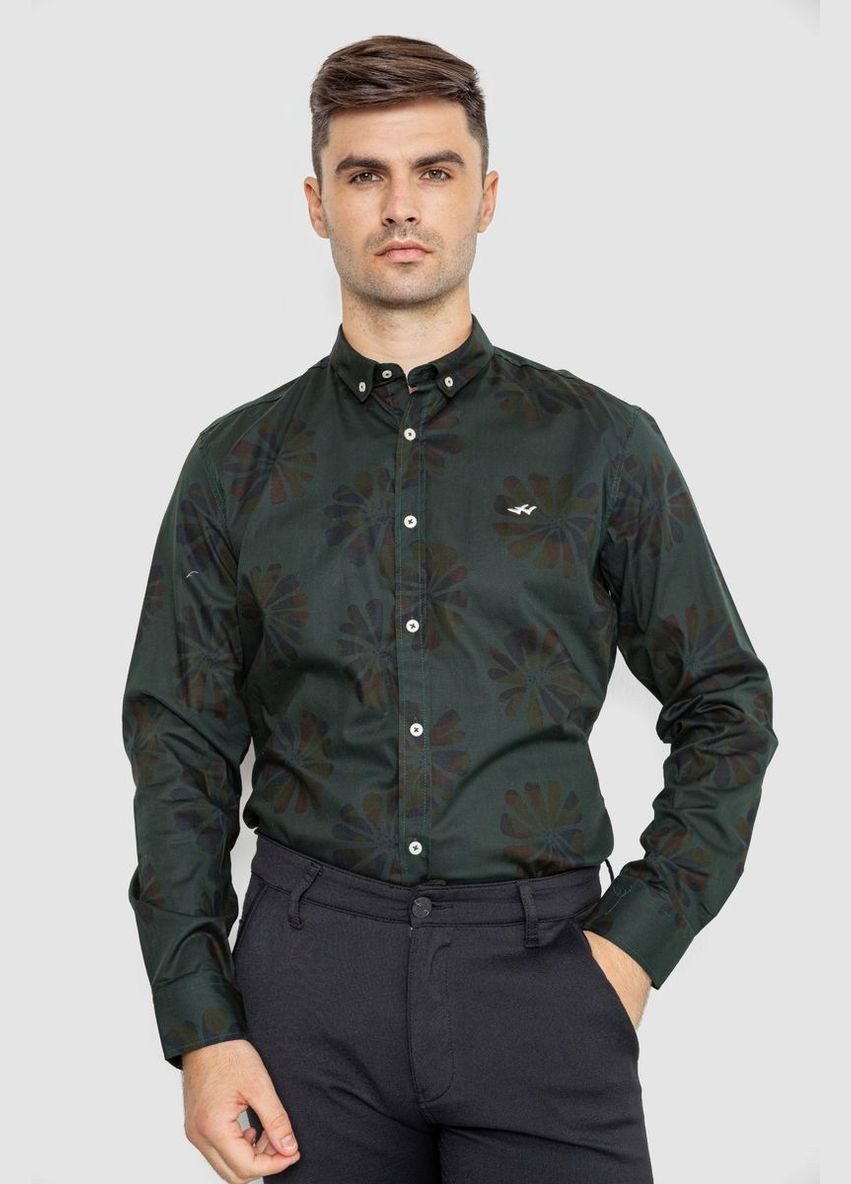 Темно-зеленая рубашка Ager