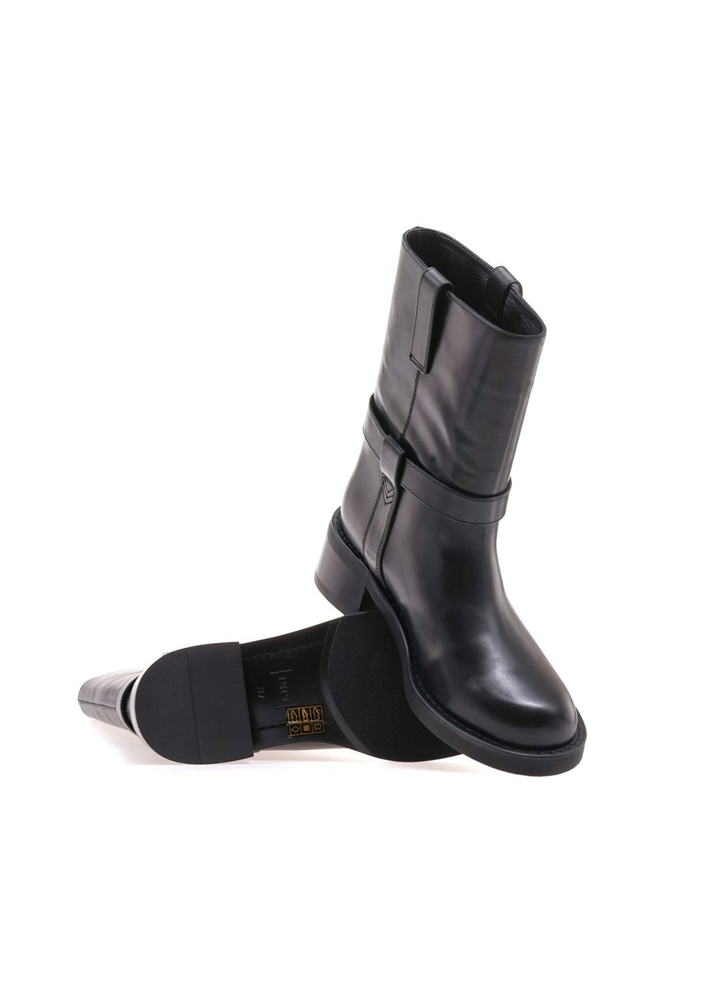 Черевики жіночі 65120R-896-1/BLACK LEATHER Inci (366574269)