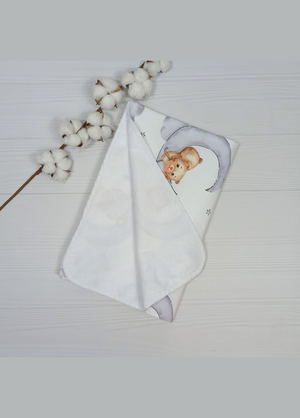 Набор для малыша: из 3 непромокаемых пеленок a.l.babybox Медвеженок 50х80 Разноцветный No Brand (315488285)