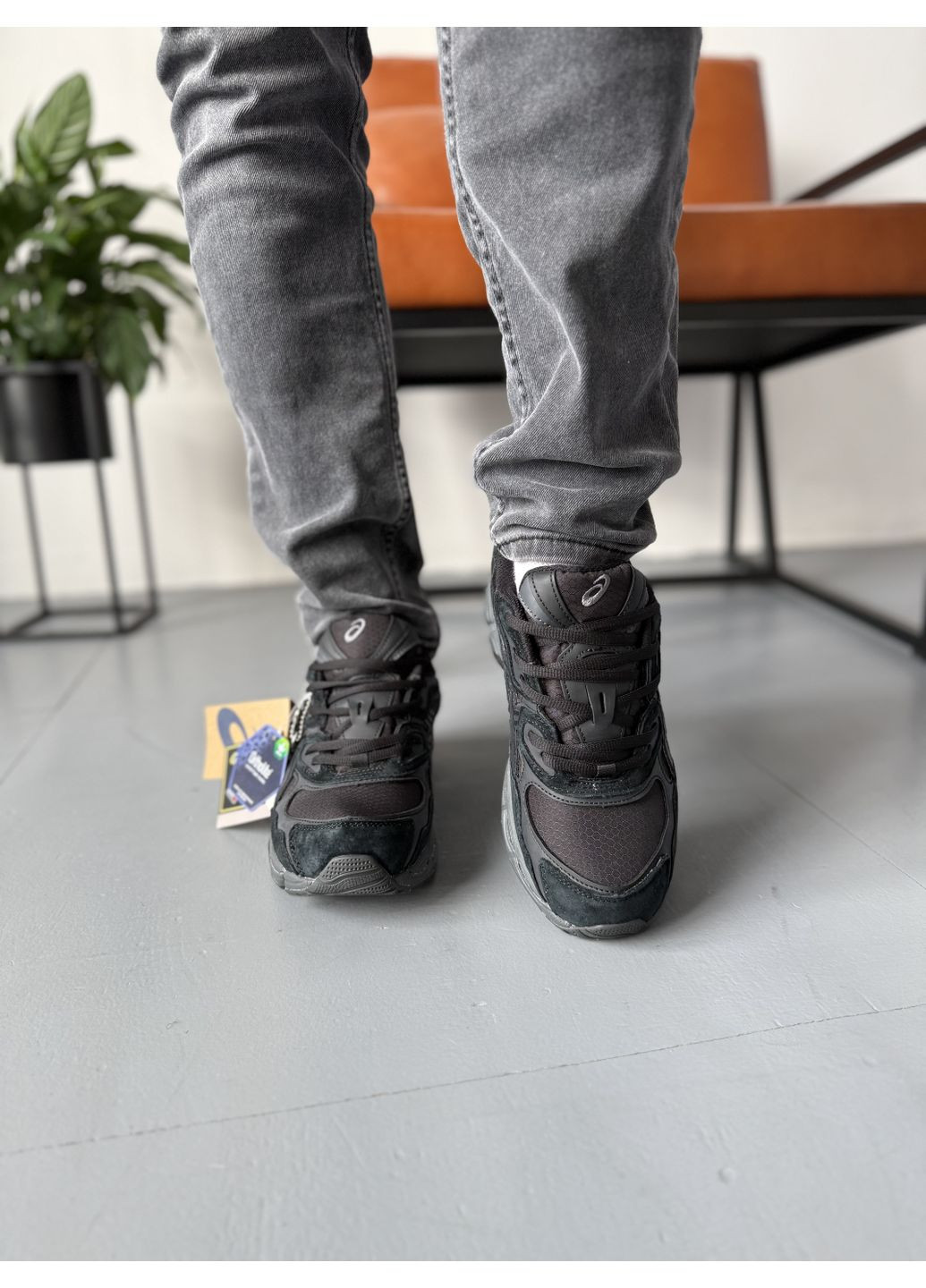 КРОСІВКИ ЖІНОЧІ ASICS GEL-NYC BLACK SUEDE GORE-TEX АСІКС ГЕЛЬ НЮК No Brand чорні демісезони (368854921)