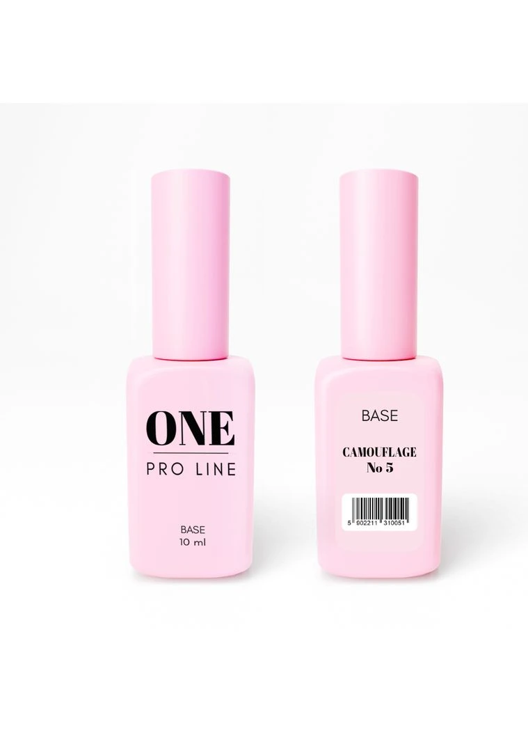 Камуфлирующая база BASE CAMОUFLAGE №5 - 10ml ONE PRO LINE (394223953)