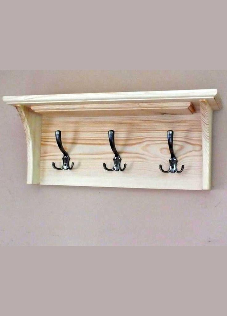 Вешалка для одежды из дерева Реджайна бланже (ВДО-000901) No Brand (327848236)