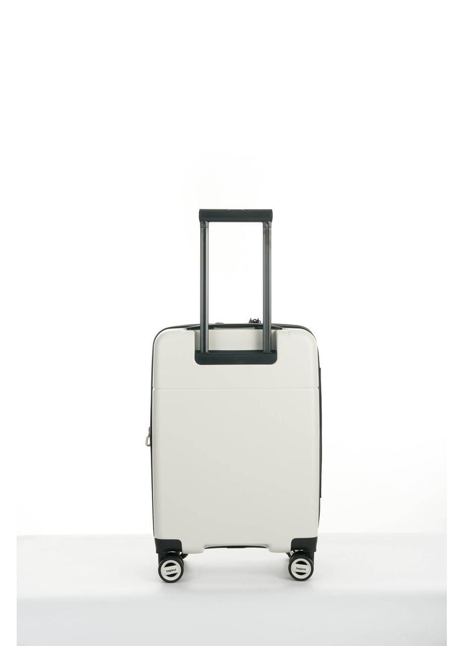 Дорожный чемодан маленький 40л пластиковый с отделением для ноутбука 4х колесный Velo (00322020) Bagland (319710769)